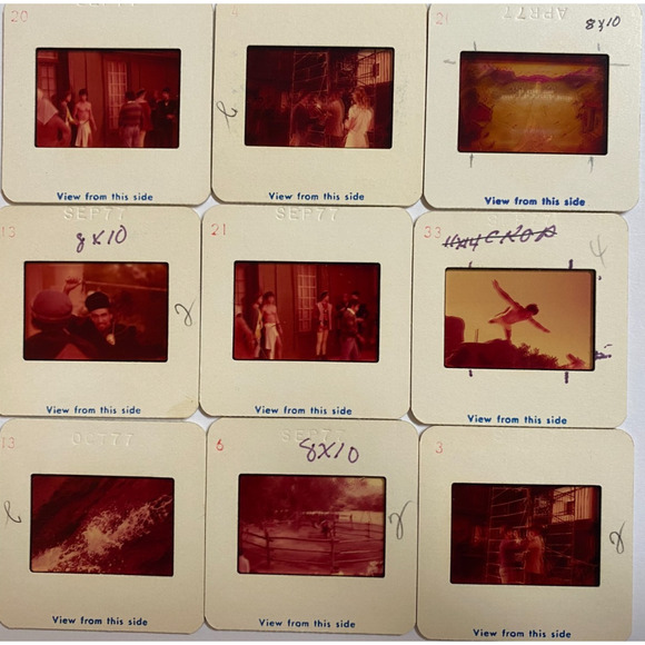 Vintage 1977 Man From Atlantis Actor Patrick Duffy 35mm SLIDE Lot Dallas 9 13B - Picture 2 of 8